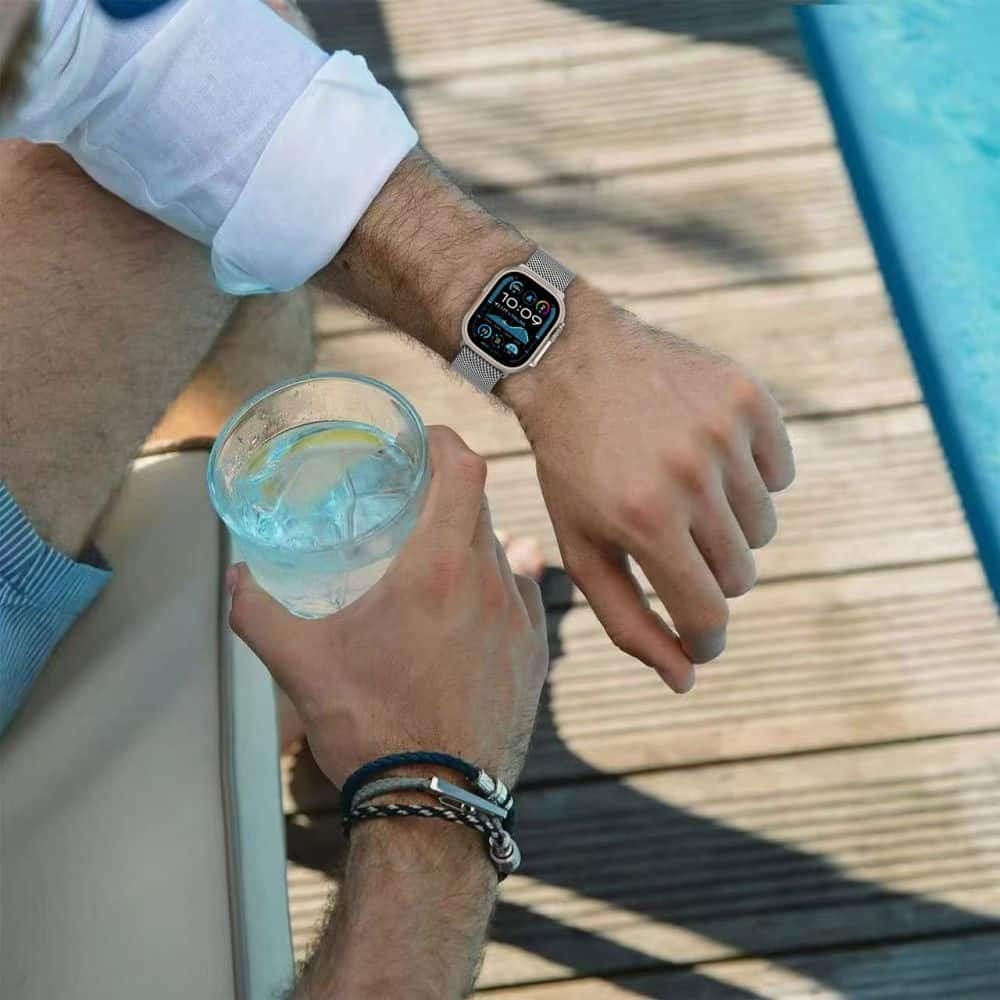 TECH-PROTECT Milano - θήκη για Apple Watch 6 / 7 8 9 10 SE Ultra 1 2 - Διάφανο 3