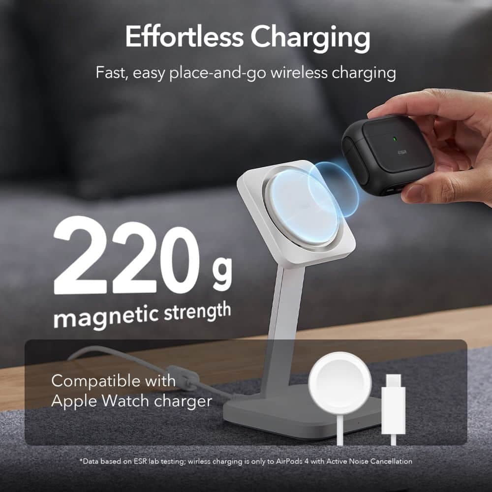 ESR Orbit Halolock MagSafe Apple AirPods 4 μαύρο 3