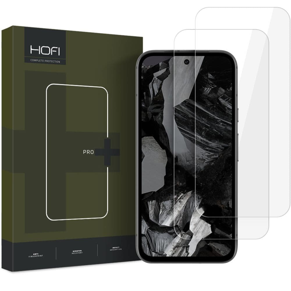 Hofi Glass Pro+ 2-Pack γυαλί προστασίας για Google Pixel 9 Pro XL διάφανο