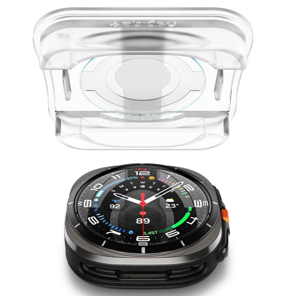 Spigen Glass.TR ”EZ-FIT” 2-pack Galaxy Watch Ultra (47 mm) διαφανές 4