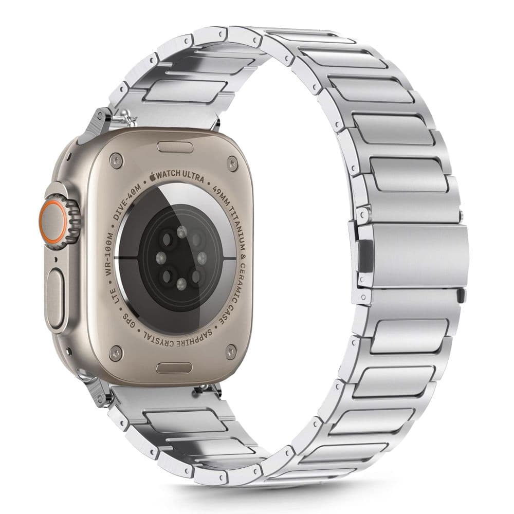 TECH-PROTECT ατσάλινη κλασική - θήκη για Apple Watch 6 / 7 8 9 10 SE Ultra 1 2 - Ασημί 2