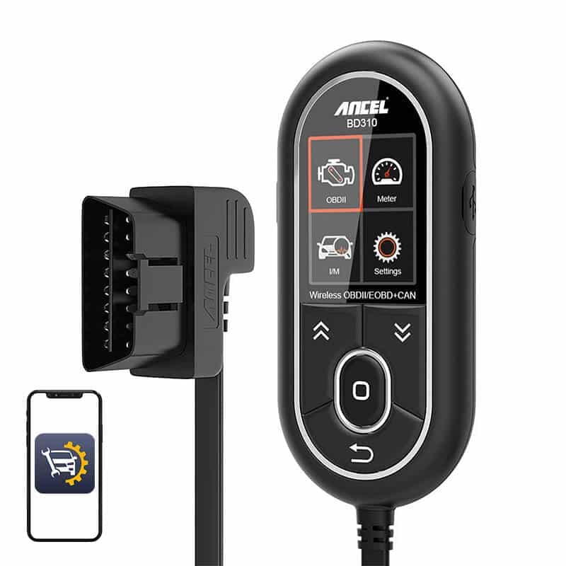 Ancel διαγνωστικό scanner OBD2 BD310 Bluetooth (μαύρο)