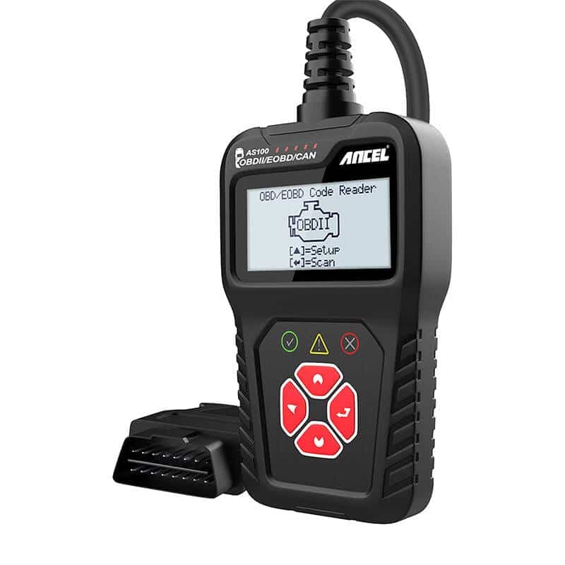 Ancel διαγνωστικό scanner OBD2 AS100/AC100 (μαύρο) 2