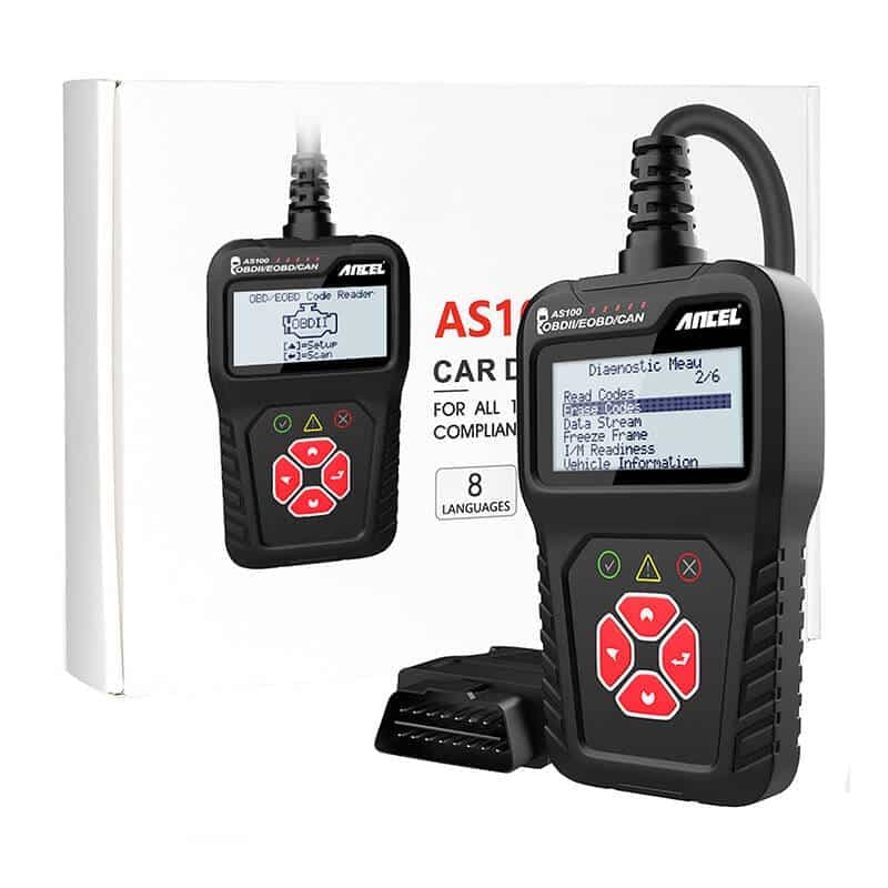 Ancel διαγνωστικό scanner OBD2 AS100/AC100 (μαύρο) 4