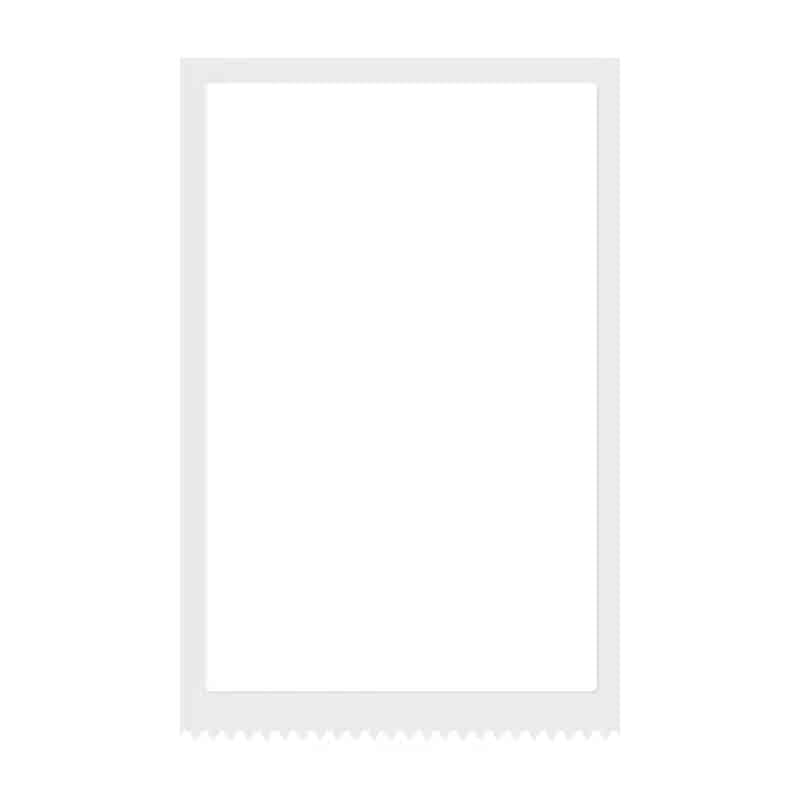 Niimbot θερμικές ετικέτες αυτοκόλλητα 50x70 mm - 100 τεμ. Λευκό 2