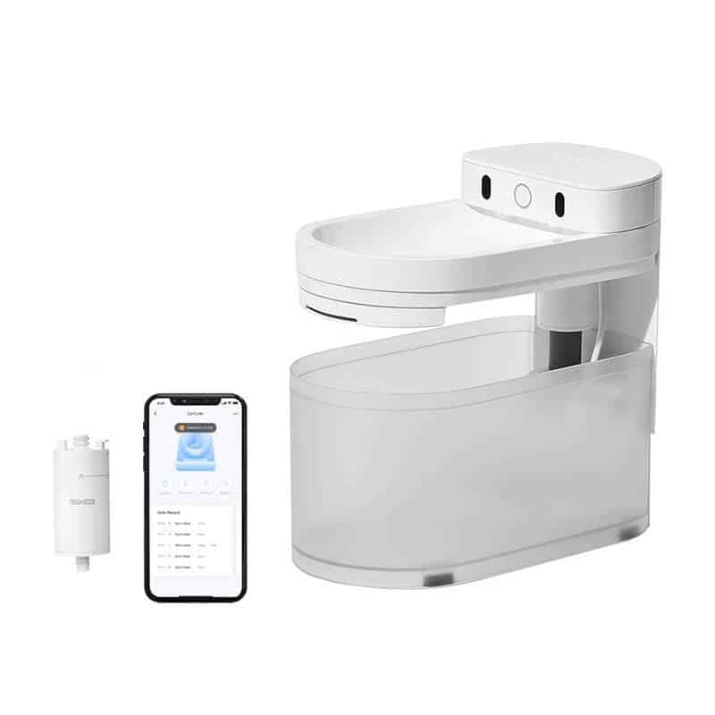 Catlink Pure 3 έξυπνη ποτίστρα για σκύλους και γάτες (λευκό) 8