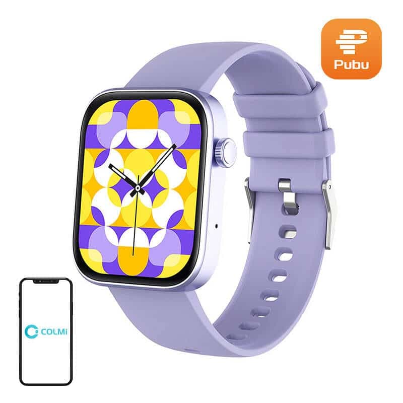 Colmi P71 smartwatch (μωβ)