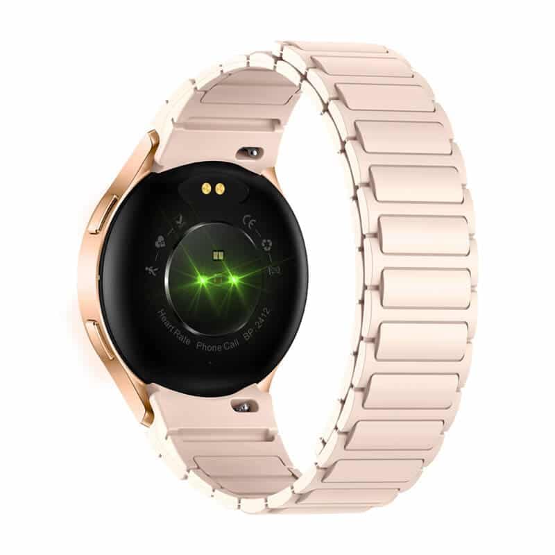 Colmi i28 Ultra smartwatch με μαγνητικό λουράκι (χρυσό) 5