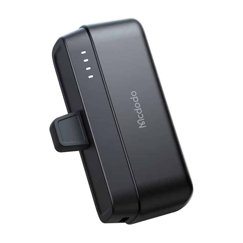 Mcdodo Power Bank MC-6281 20W, 5000mAh με Lightning connector (μαύρο) 2