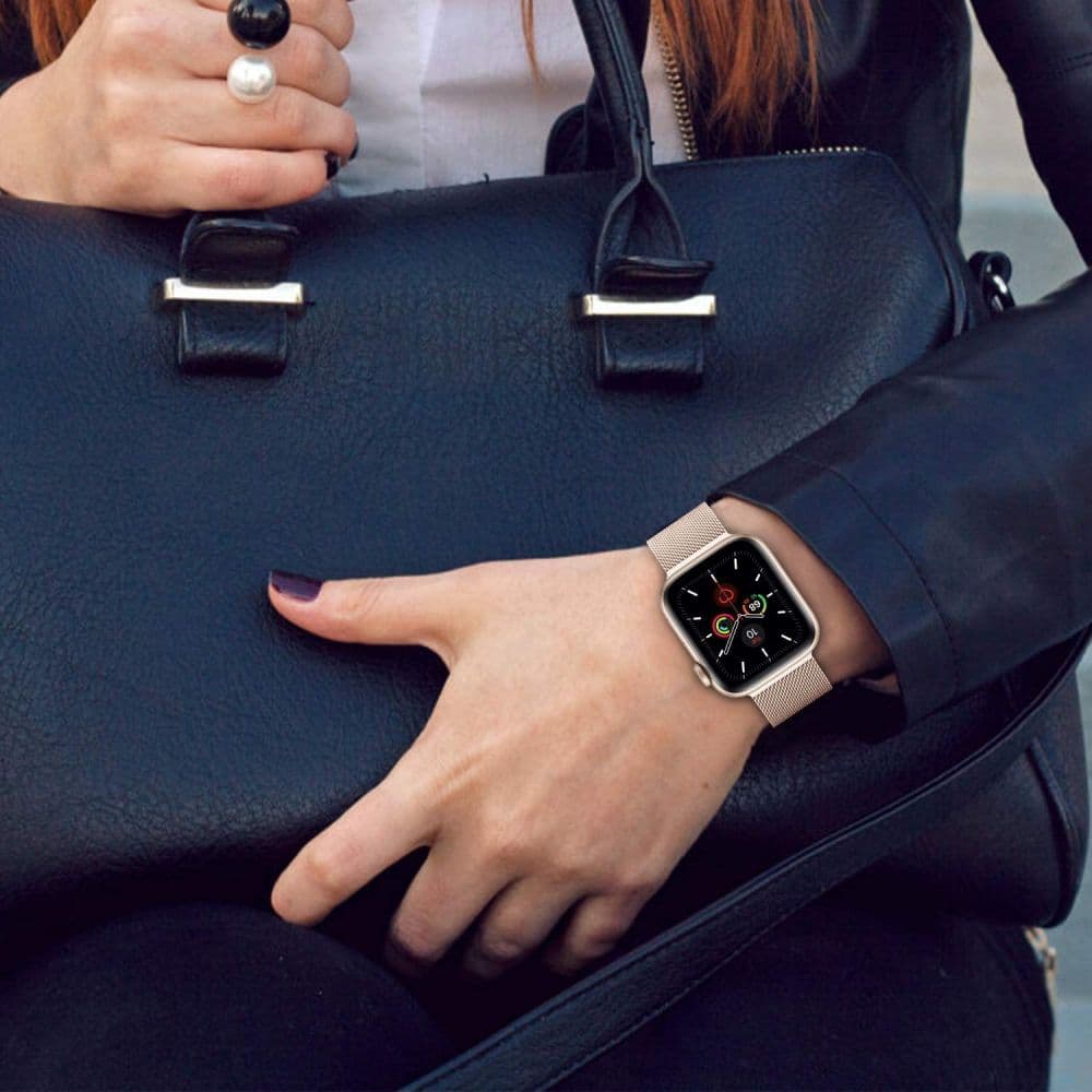 TECH-PROTECT MilaneseBand - θήκη για Apple Watch 6 / 7 8 9 10 SE Ultra 1 2 - Διάφανο 5