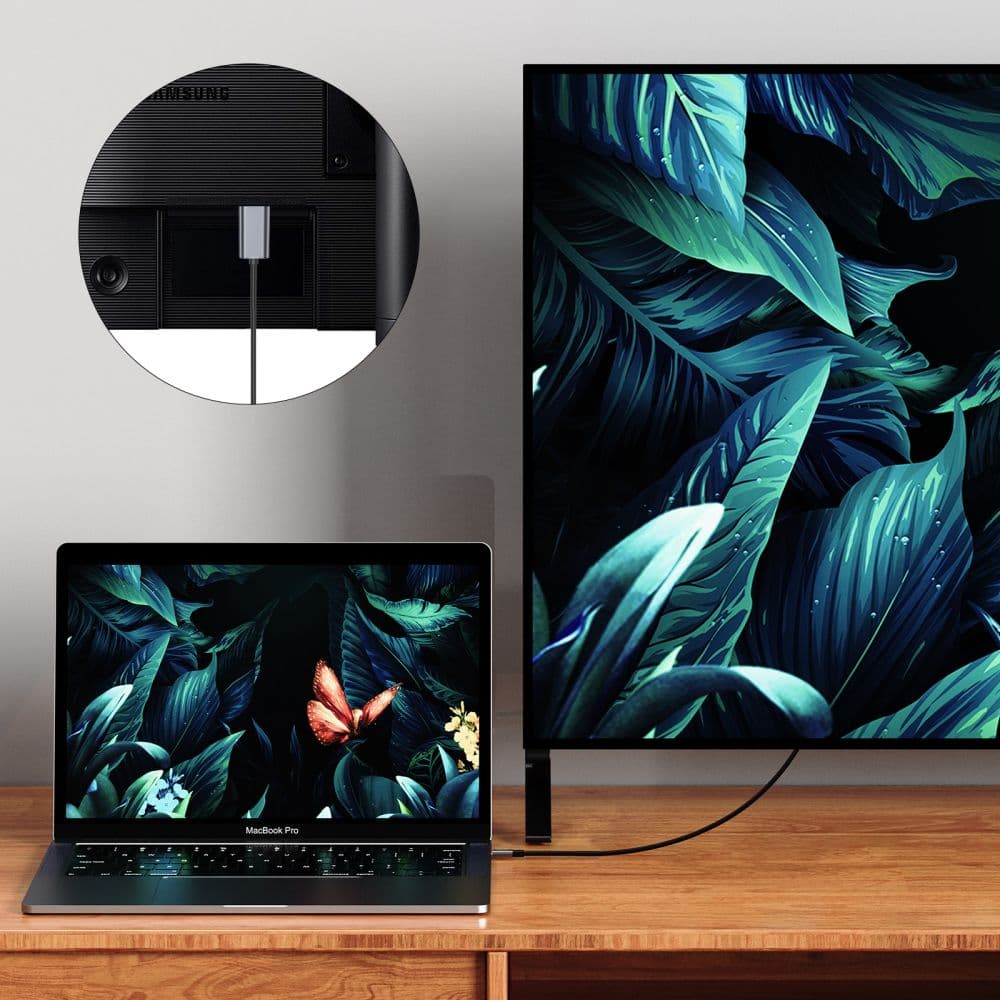 Tech-Protect καλώδιο Ultraboot Type-C σε HDMI 4K 60Hz 200cm μαύρο 4
