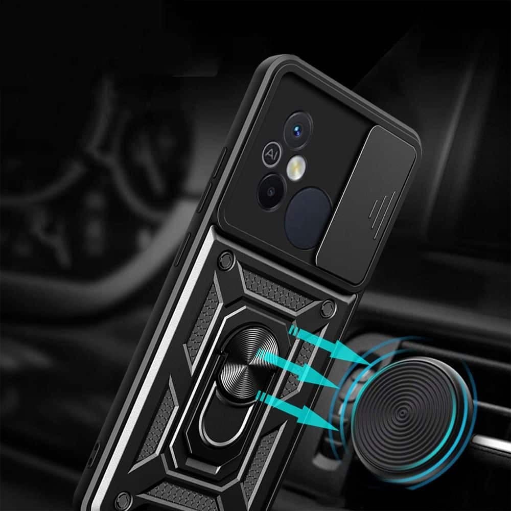 TECH-PROTECT Camshield Pro - θήκη για Xiaomi Redmi 12C - Μαύρο 3