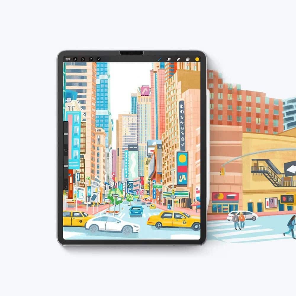 HOFI προστασία υδρογέλης Paper Pro+ 2-pack iPad Air 10.9 4 / 5 / 2020-2022 / Pro 11 2 / 3 / 4 / 2020-2022 ματ διάφανο 4