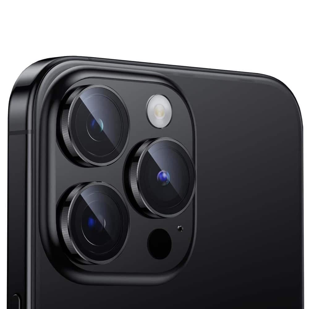 HOFI προστασία κάμερας Camring Pro+ iPhone 14 / 14 Plus / 15 / 15 Plus μαύρη 3