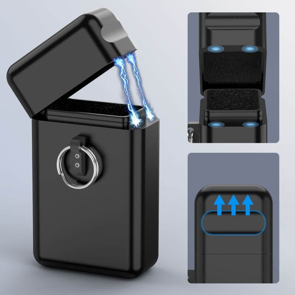 Tech-Protect Faraday KLR200 μεταλλική θήκη RFID σήματος μπλοκαρίσματος μαύρη 4