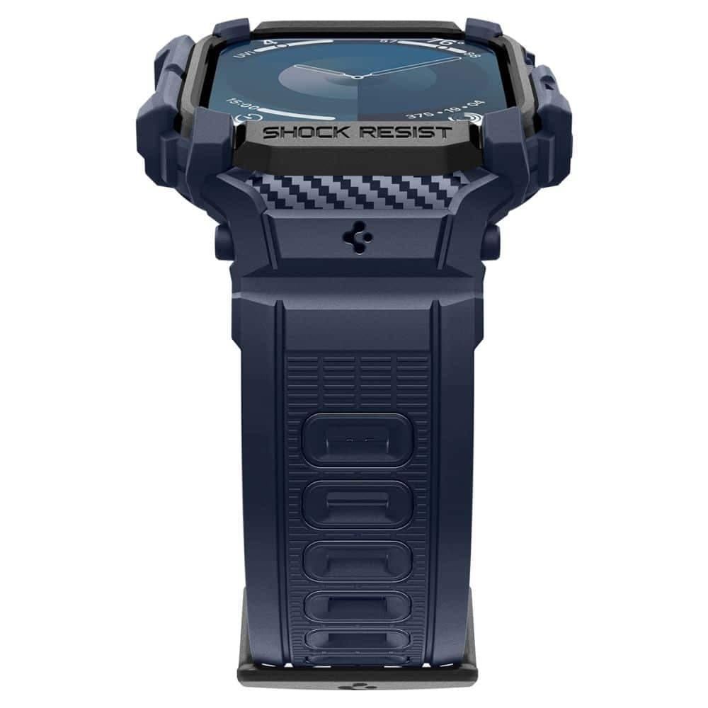 Spigen Rugged Armor Pro - θήκη για Apple Watch 10 / 11 - Μπλε 5