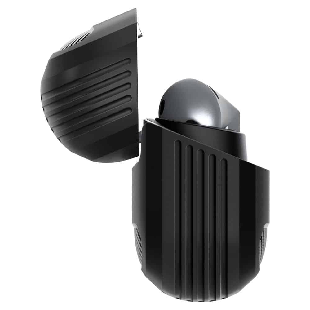 Spigen Rugged Armor Samsung Galaxy Buds 3 / 3 Pro ματ μαύρο 5