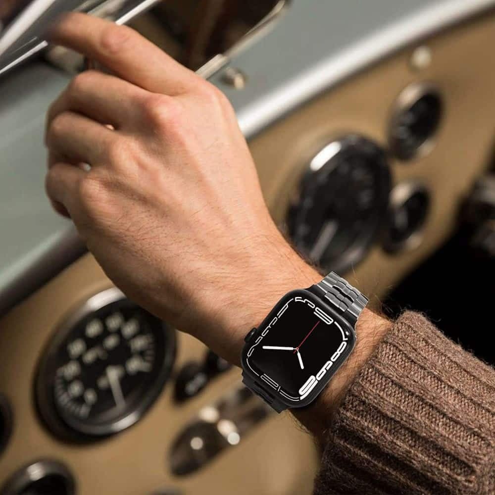 TECH-PROTECT Stainless Line - θήκη για Apple Watch 6 / 7 8 9 10 SE Ultra 1 2 - Διάφανο 4