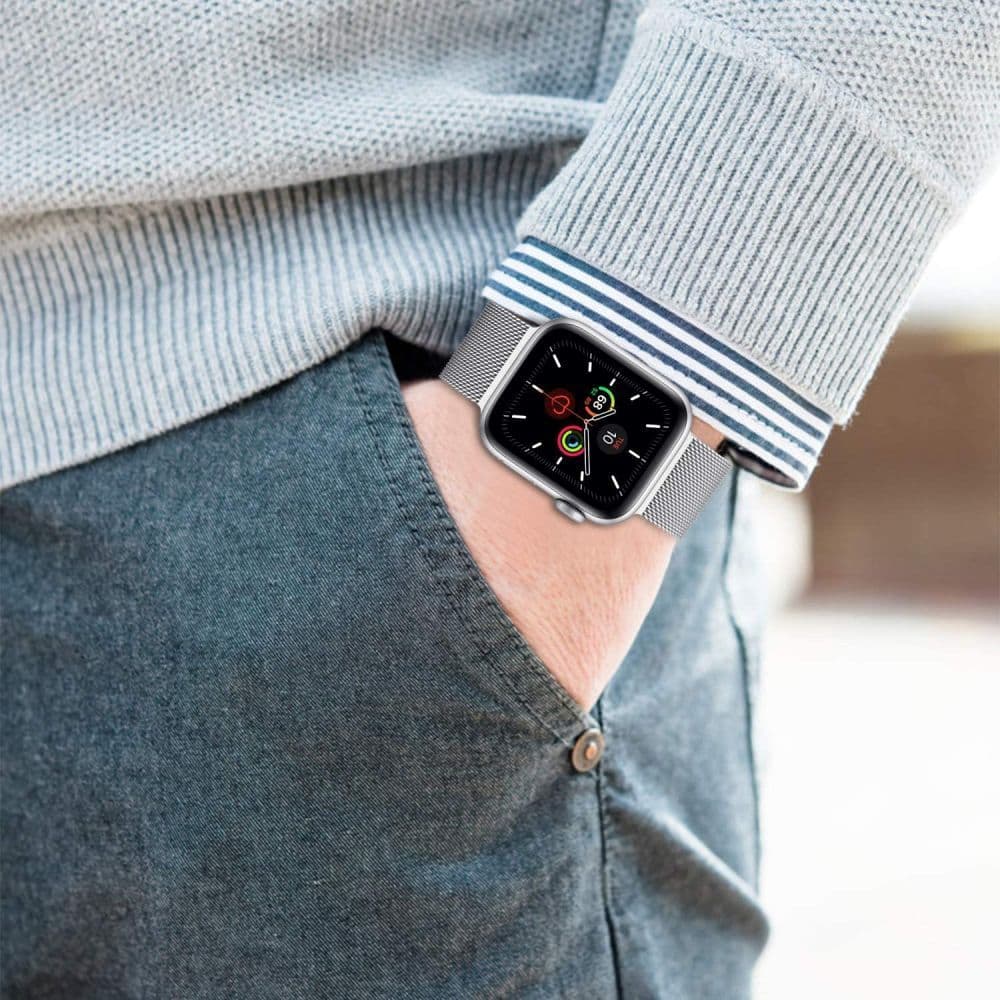 TECH-PROTECT MilaneseBand - θήκη για Apple Watch 6 / 7 8 9 10 SE Ultra 1 2 - Διάφανο 3