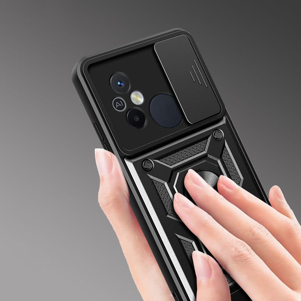 TECH-PROTECT Camshield Pro - θήκη για Xiaomi Redmi 12C - Μαύρο 4