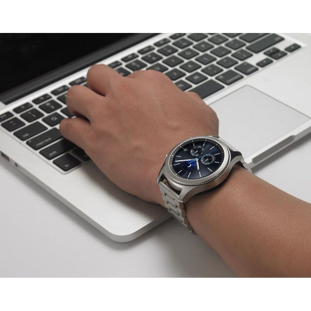 Tech-Protect ατσάλινο Samsung Galaxy Watch 3 45MM μαύρο 4
