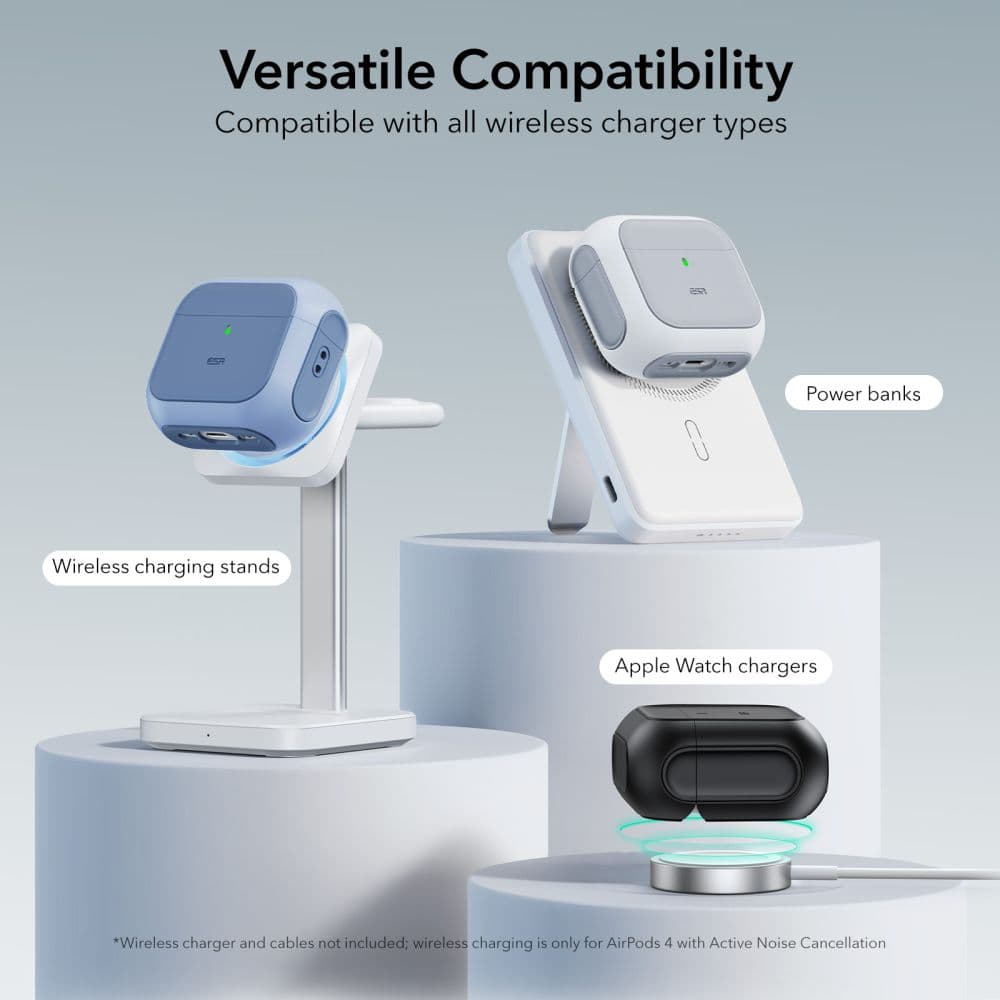 ESR Orbit Halolock MagSafe Apple AirPods 4 μαύρο 5