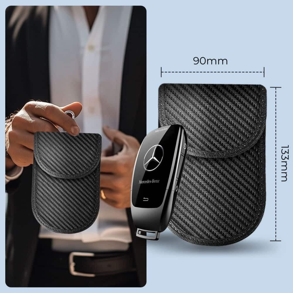 Tech-Protect Faraday KLR100 θήκη Keyless RFID Signal Blocker Carbon 5