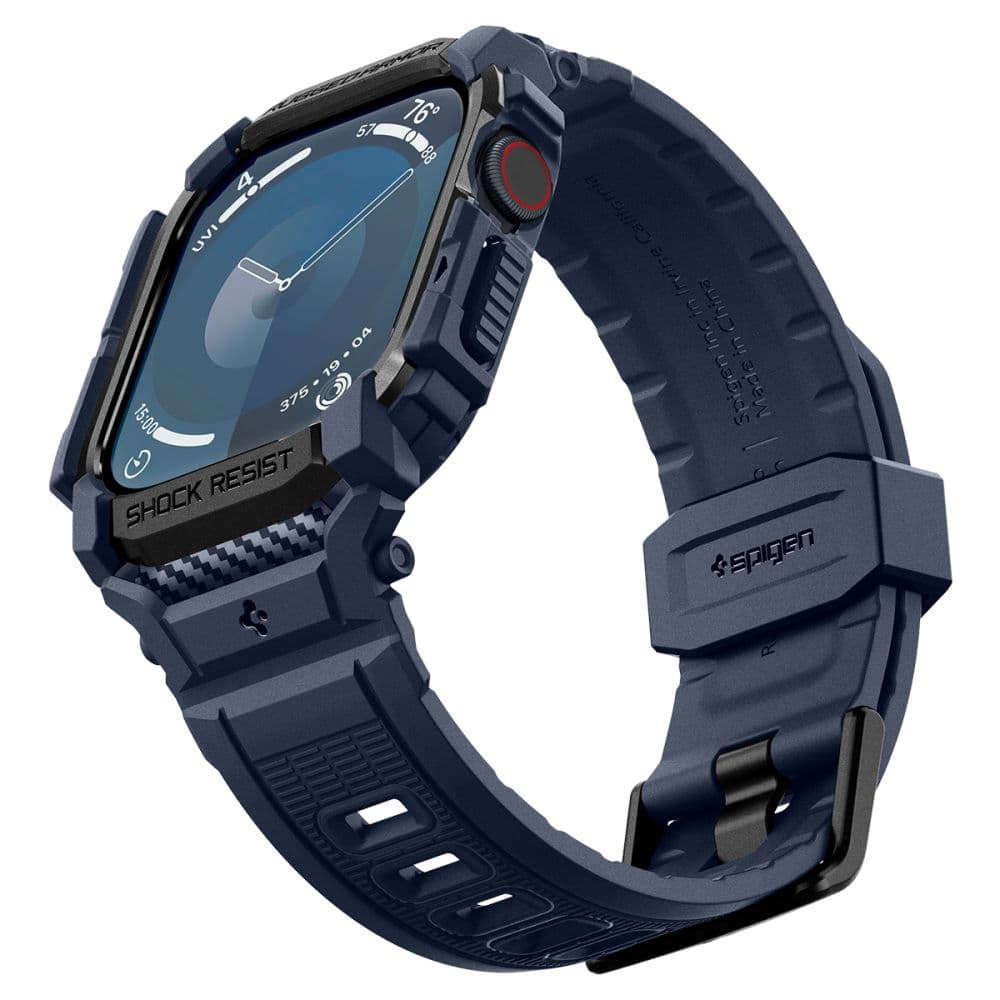 Spigen Rugged Armor Pro - θήκη για Apple Watch 10 / 11 - Μπλε 6