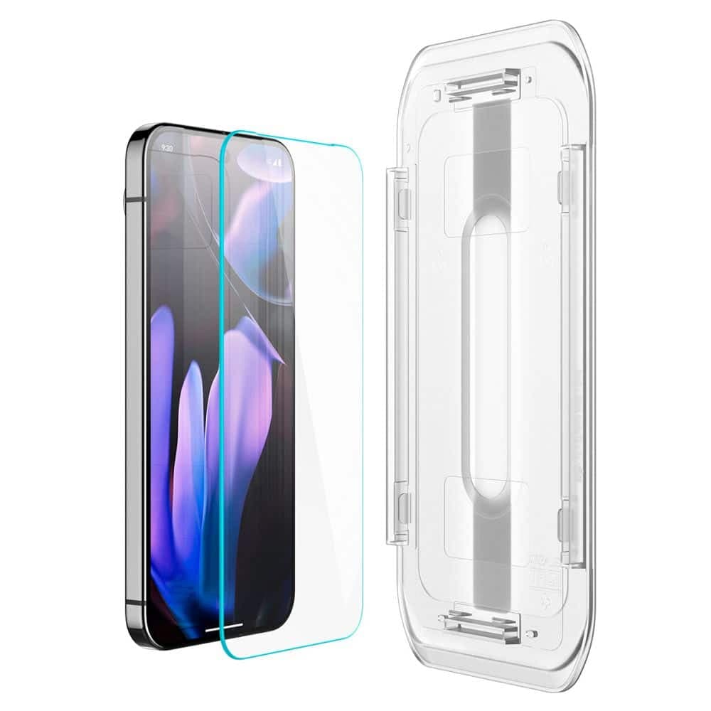Spigen γυαλί προστασίας Glas.TR "EZ Fit" 2-pack για Google Pixel 9 / 9 Pro διαφανές 5