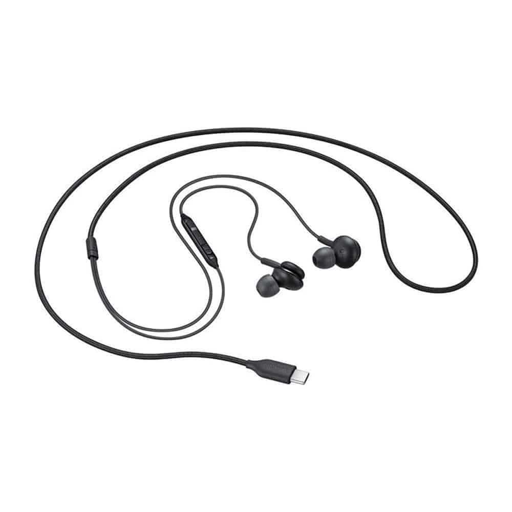 Samsung AKG - Στερεοφωνικά Ακουστικά (EO-IC100BBEGEU) - Type-C με Μικρόφωνο, 1.2m - Μαύρο (Χονδρική Συσκευασία) 4