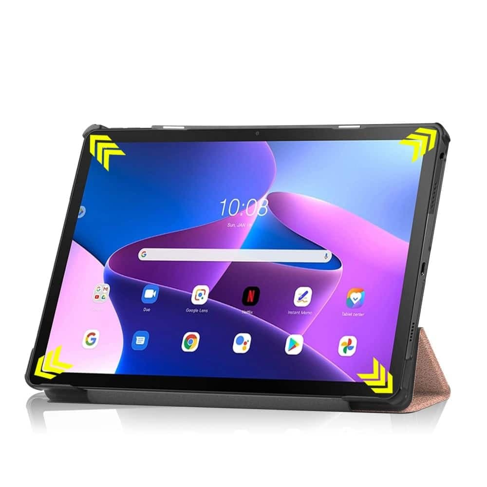 TECH-PROTECT Smartcase - θήκη για Lenovo Tab M10 Plus (3rd Gen) - Ροζ 2