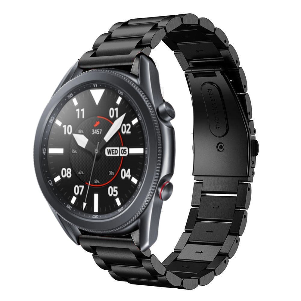 Tech-Protect ατσάλινο Samsung Galaxy Watch 3 45MM μαύρο