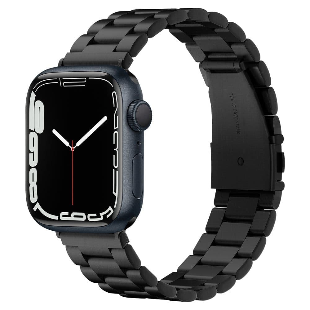 Spigen μοντέρνο λουράκι Apple Watch 6 / 7 / 8 / 9 / 10 / SE / Ultra 1 / 2 (44 / 45 / 46 / 49 mm) μαύρο