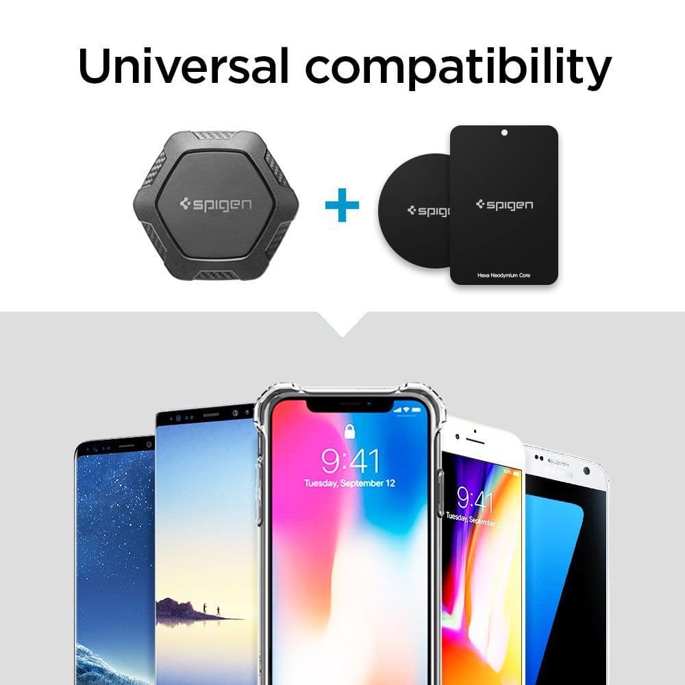 Spigen βάση στήριξης αυτοκινήτου μαγνητική QS24 6