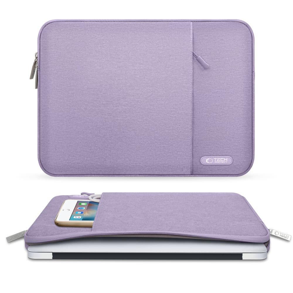 Tech-Protect θήκη laptop 13-14 λεβάντα 6