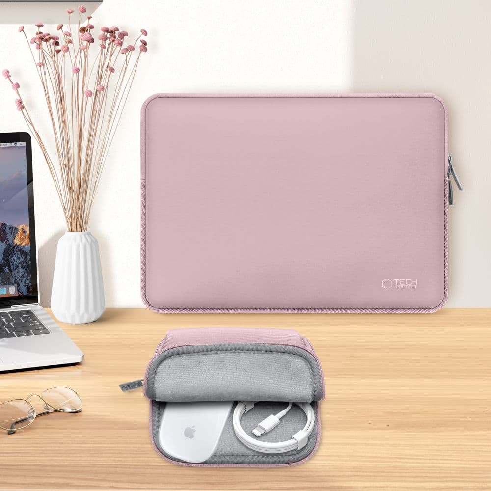 Tech-Protect Neoslim laptop 13-14 σκόνη ροζ 6