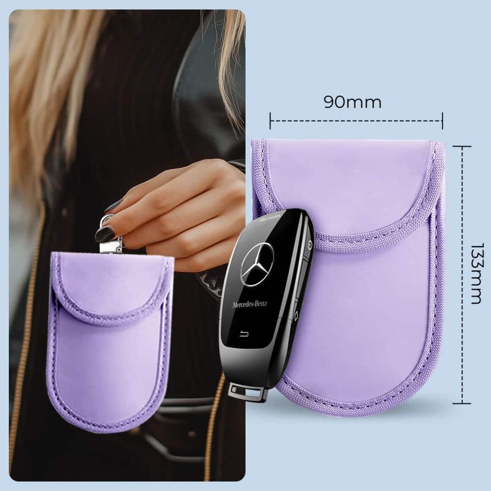 Tech-Protect Faraday KLR100 θήκη Keyless RFID Signal Blocker Λεβάντα 6