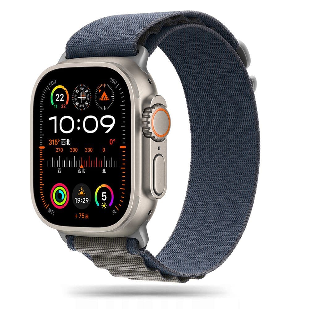 TECH-PROTECT Nylon Pro - θήκη για Apple Watch 6 / 7 8 9 10 SE Ultra 1 2 - Γκρι 2