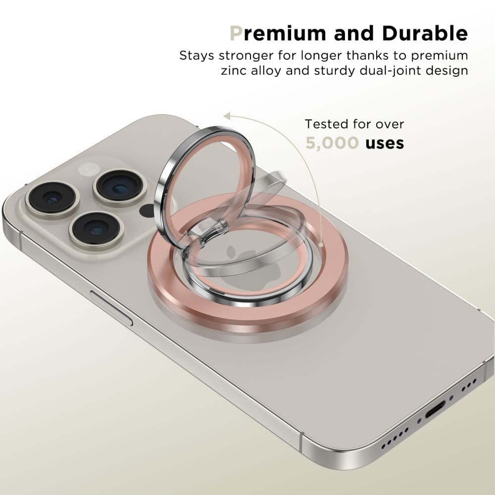 Tech-Protect μαγνητικός δακτύλιος Magsafe για τηλέφωνο MMR300 ροζ χρυσό 2