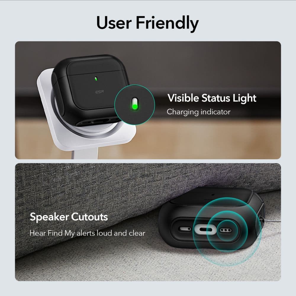 ESR Orbit Halolock MagSafe Apple AirPods 4 μαύρο 7
