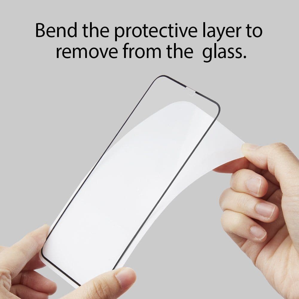 Spigen Glass FC iPhone X / XS / 11 Pro μαύρο 7