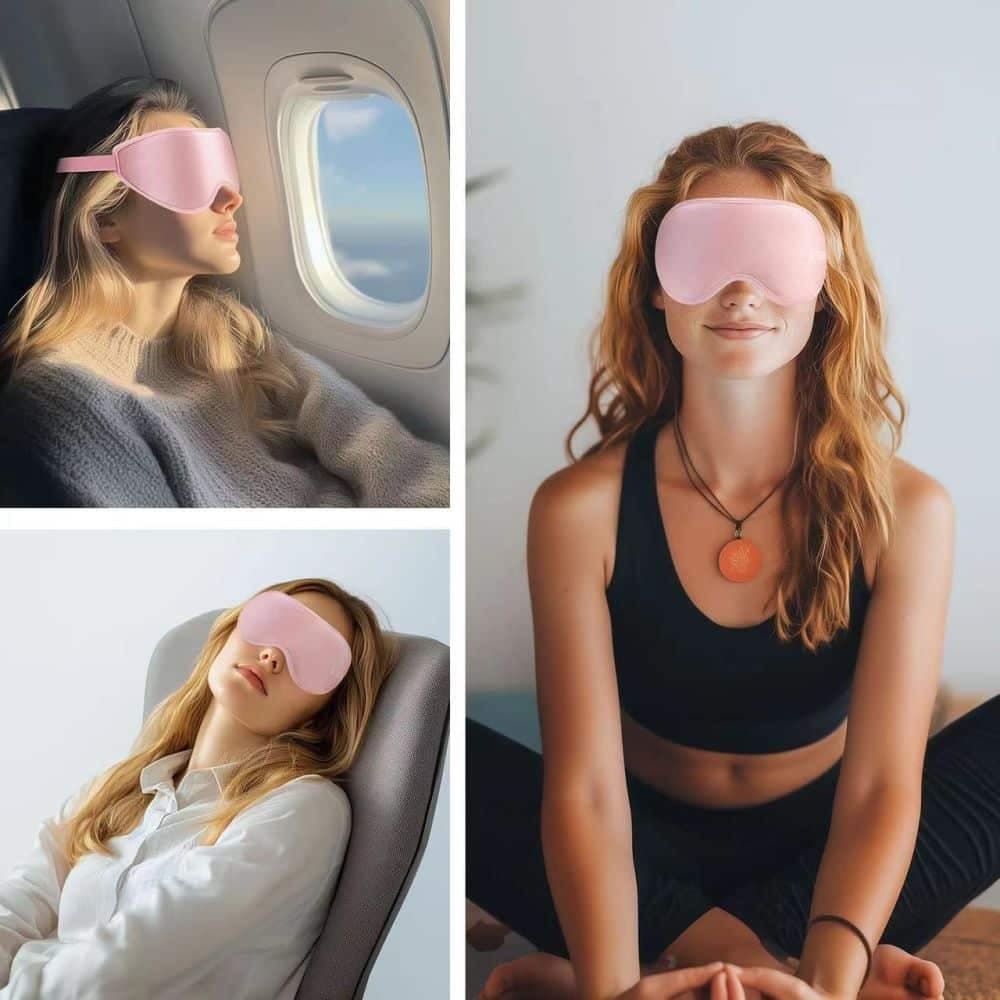 Tech-Protect μάσκα ύπνου EYESHADE ροζ μωρού 8