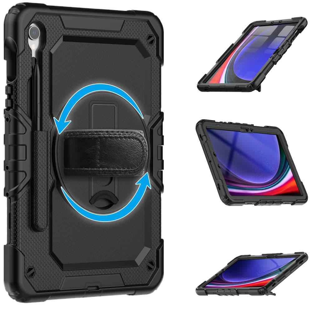 Tech-Protect Solid360 Galaxy Tab S9 FE 10.9 X510 / X516B μαύρο 4