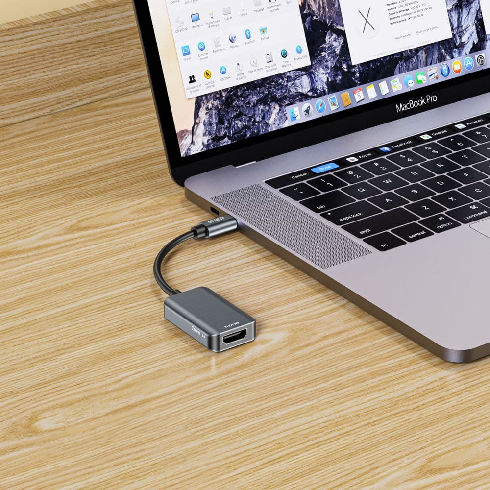 Tech-Protect προσαρμογέας Type-C σε HDMI 4K 60Hz μαύρος 5
