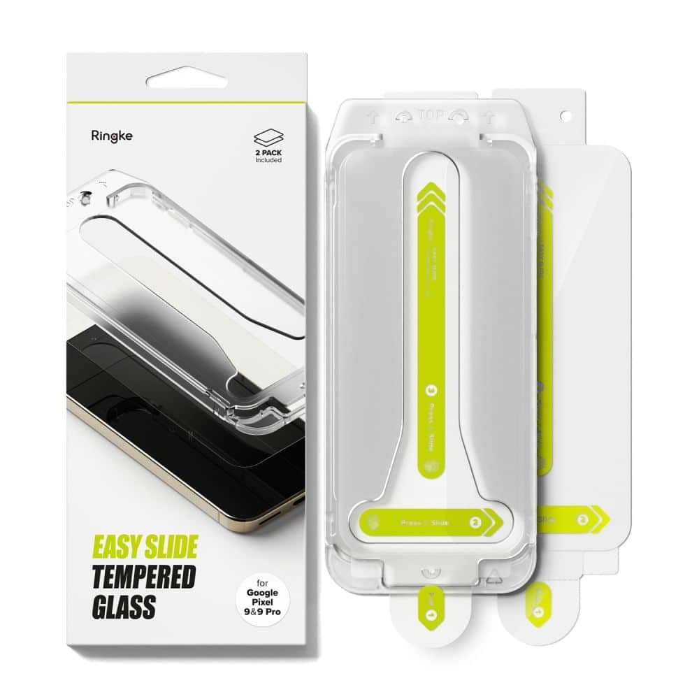 Ringke tempered glass easy slide 2-pack Google Pixel 9 / 9 Pro διαφανές 8