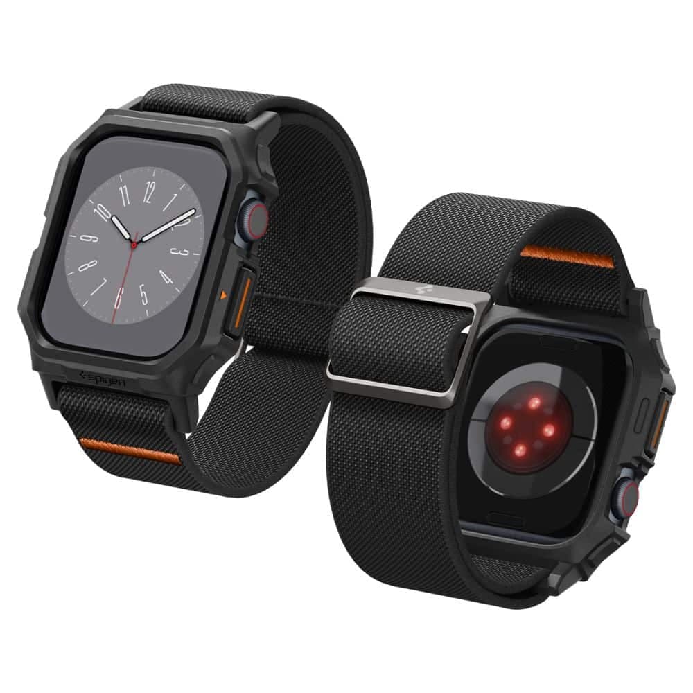 Spigen Lite Fit Pro - θήκη για Apple Watch 10 / 11 - Μαύρο 9