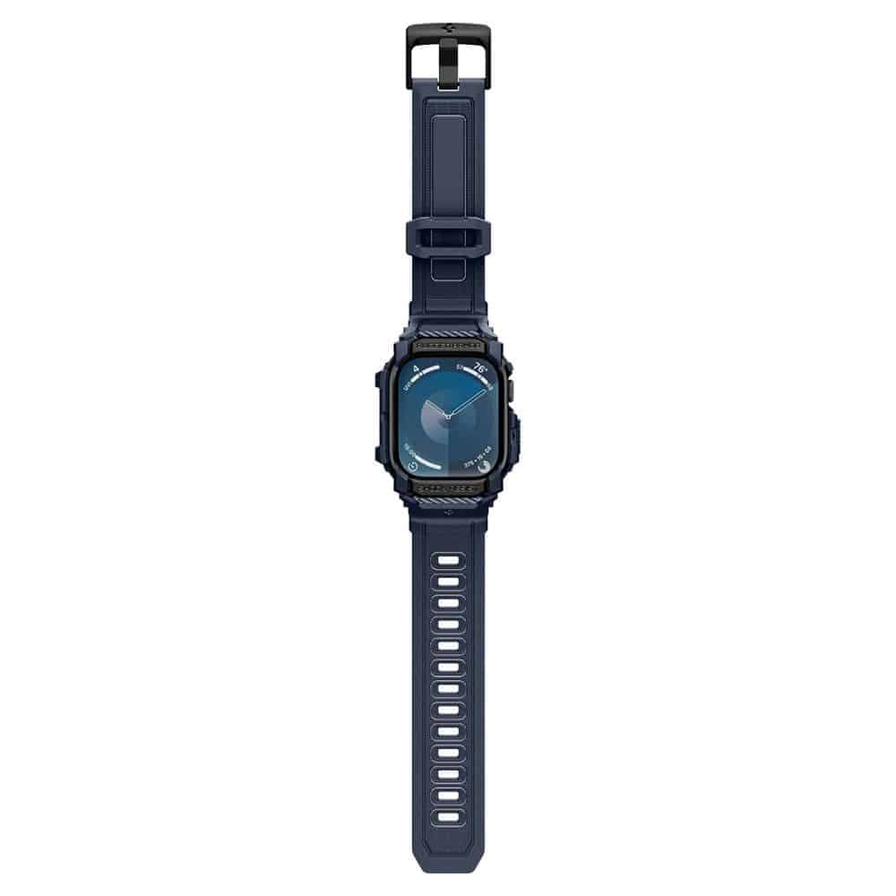 Spigen Rugged Armor Pro - θήκη για Apple Watch 10 / 11 - Μπλε 9