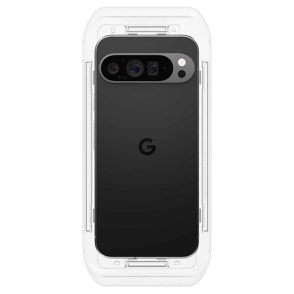 Spigen γυαλί προστασίας Glas.TR "EZ Fit" 2-pack για Google Pixel 9 / 9 Pro διαφανές 8