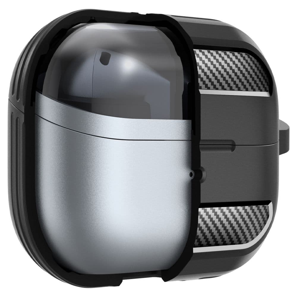 Spigen Rugged Armor Samsung Galaxy Buds 3 / 3 Pro ματ μαύρο 9