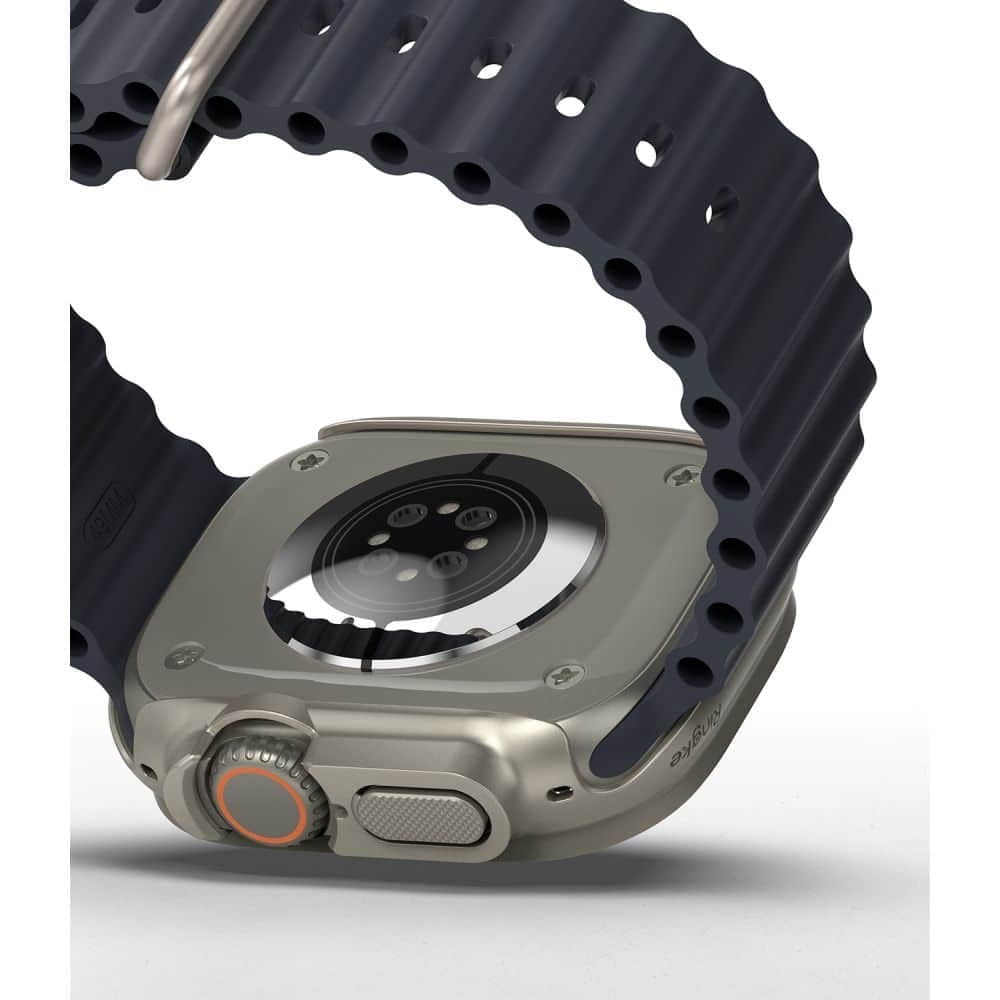 RINGKE Slim 2-pack Apple Watch Ultra 1 / 2 (49 mm) διαφανές & τιτάνιο γκρι 8